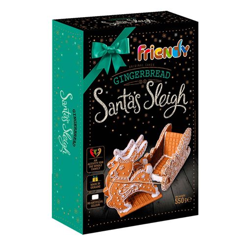 Galletas Friendy Santa Trineo 550g