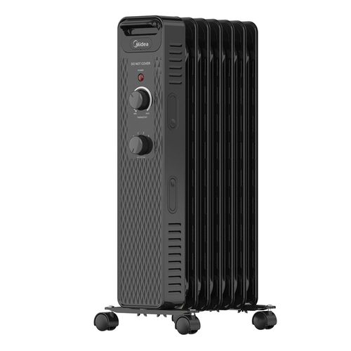 Calefactor de Aceite Midea 25 Pulgadas 1500W 127V MHO150MBB Negro