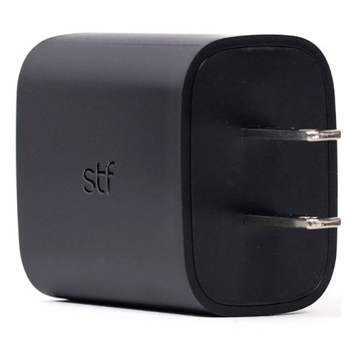 Cargador STF de Pared Tipo C USB Carga Rápida ST-A36908 Negro