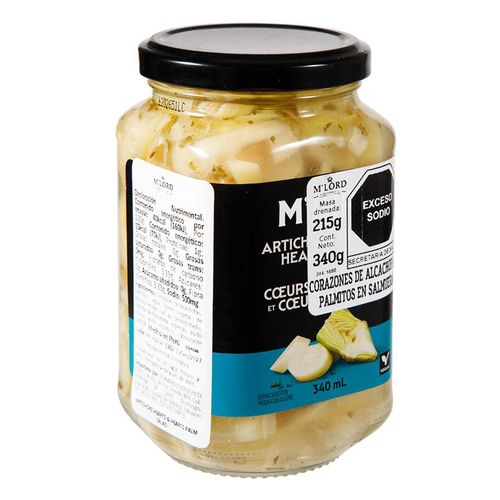 Ensalada Mlord Alcachofas Palmitos 340g