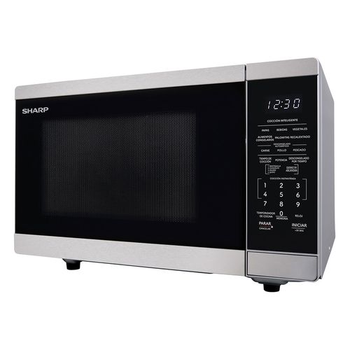 Horno Microondas SHARP 1.4 Pies Cúbicos Plata SMA-336MX-SS