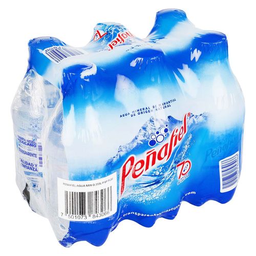 Pack Agua Mineral Peñafiel 6 Piezas de 355ml