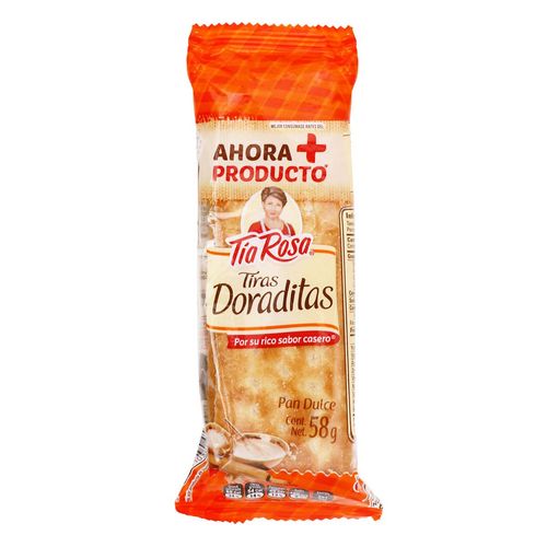 Pan Tia Rosa Tiras Doraditas 58g
