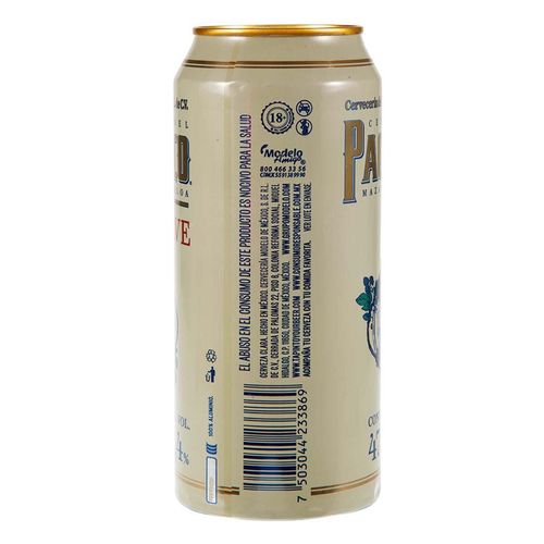 Cerveza Pacifico Suave Lata 473ml