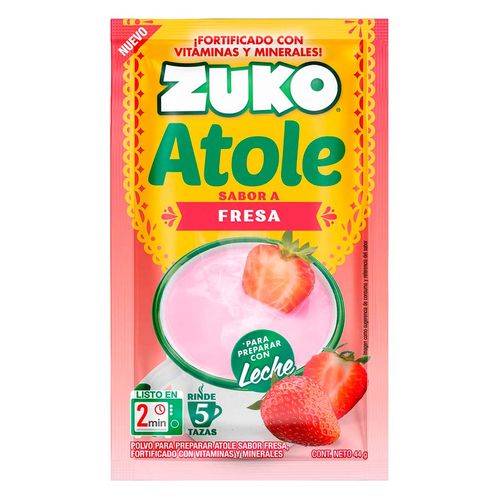Atole Zuko Fresa 44g