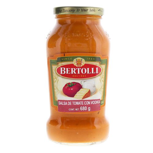 Salsa Bertolli Tomate Vodka 680g