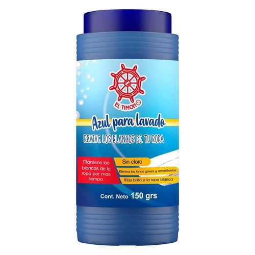 Detergente en Polvo Timón Azul para Lavado Bote de 150g