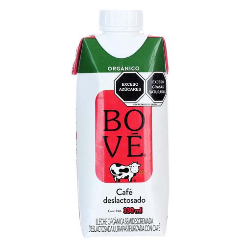 Leche Bové Leche con Café Orgánica 330ml