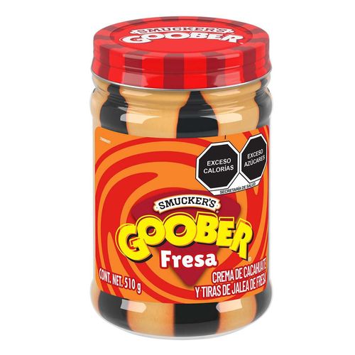 Crema De Cacahuate Goober con Fresa 510g