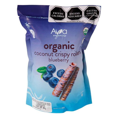 Palitos Ava Organic Coco Mora Azul 78 Gr