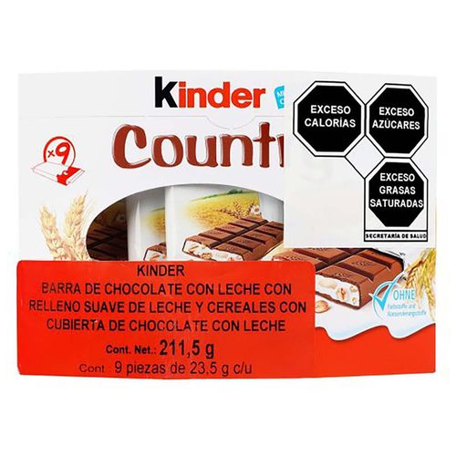 Chocolate Kinder Country 211 Gr