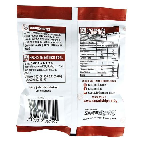 Galletas Smartcakes Leche Chocolate 32g