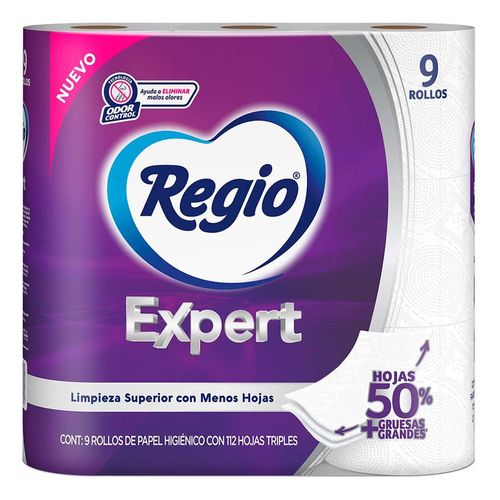 Papel Higiénico Regio Expert 9 Rollos