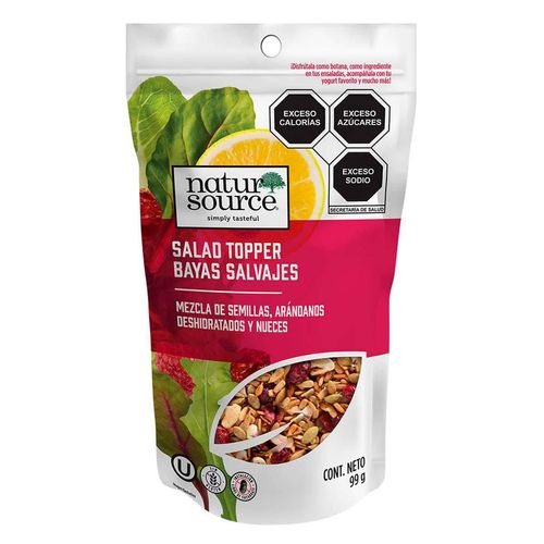 Topping Nature Source para Ensalada Bayas Salvaje 99g