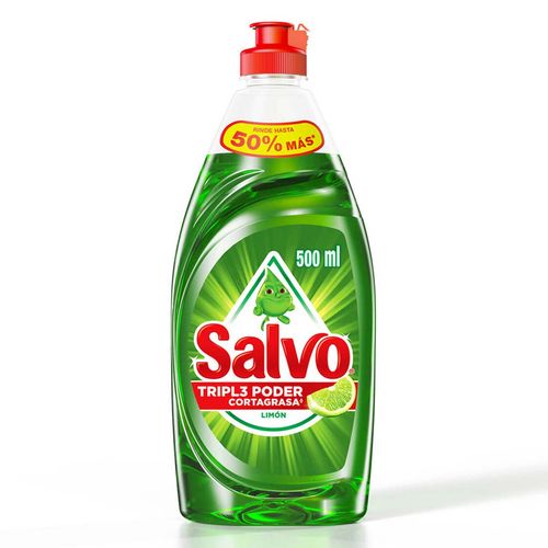 Lavatrastes Salvo Limón 500ml