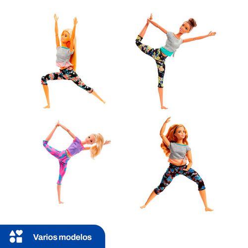 Muñeca Barbie con Movimientos Divertidos