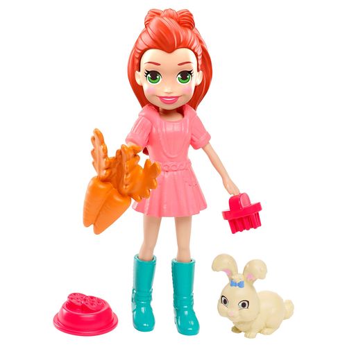 Muñeca Polly Pocket Lila y Bonita