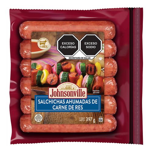 Salchicha Johnsonville de Res 397g