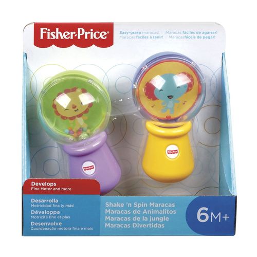 Juguete para Bebés Fisher-Price Maracas de Animalitos