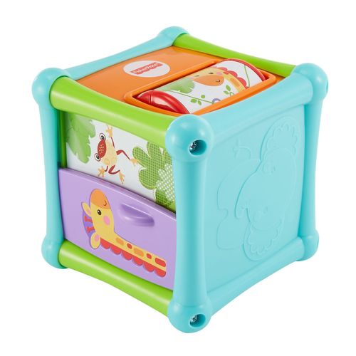 Juguete para Bebés Fisher-Price Cubo Animalitos Divertidos