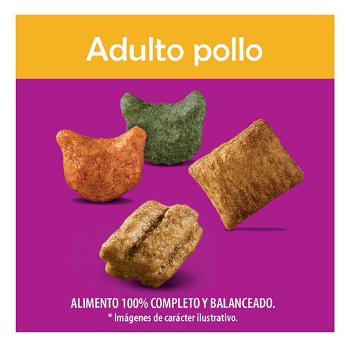 Croquetas Whiskas para Gatos Receta Aves 1.5Kg + 200g