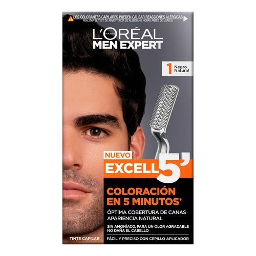 Tinte de Cabello L’Oréal Paris Men Expert Excell 5 Negro