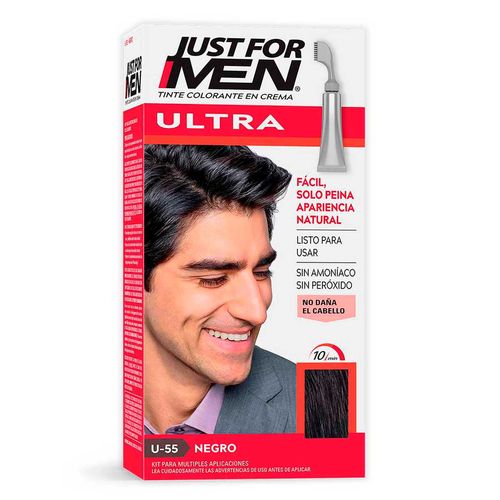Tinte para Caballero Just For Men Ultra Negro 35g