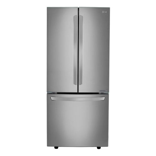Refrigerador LG French Door 22 Pies Cúbicos Acero GF22BGSK