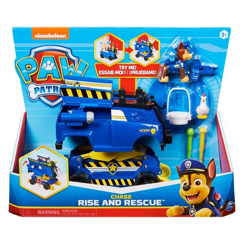 Vehiculo Paw Patrol Carga y Rescata
