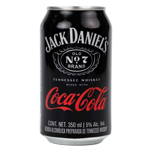 Cooler Jack Daniels Con Coca Cola 355ml