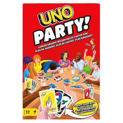 Jgo. Cartas Games Uno Cartas Party HMY49