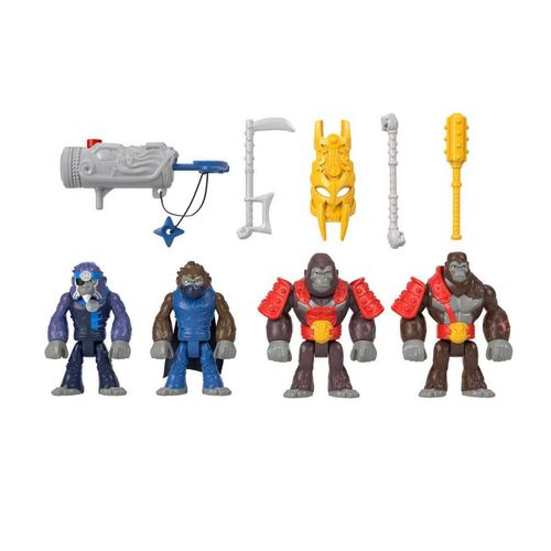 Figura Imaginext Paquete Gorilas HML57