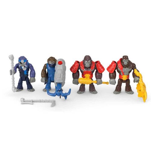 Figura Imaginext Paquete Gorilas HML57
