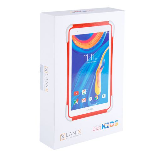 Tablet Lanix 2GB RAM 32GB SSD 8 Pulgadas llium Pad RX8-KIDS
