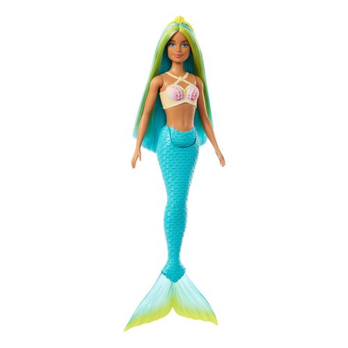 Barbie Fantasía Muñeca Sirenas con Cabello de Colores
