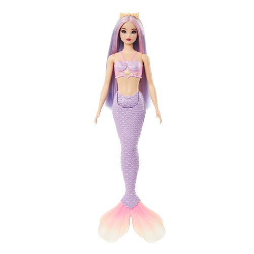 Barbie Fantasía Muñeca Sirenas con Cabello de Colores
