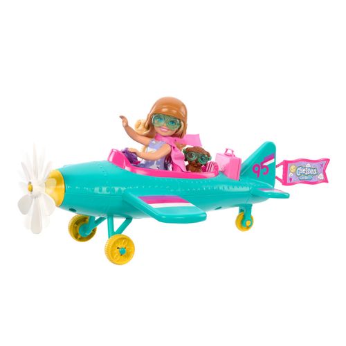 Barbie Set de Juego Chelsea Piloto de Avión