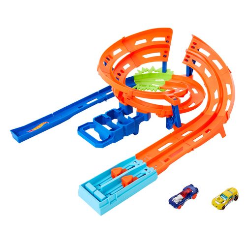 Hot Wheels Action Pista de Juguete Circuito Giro Veloz