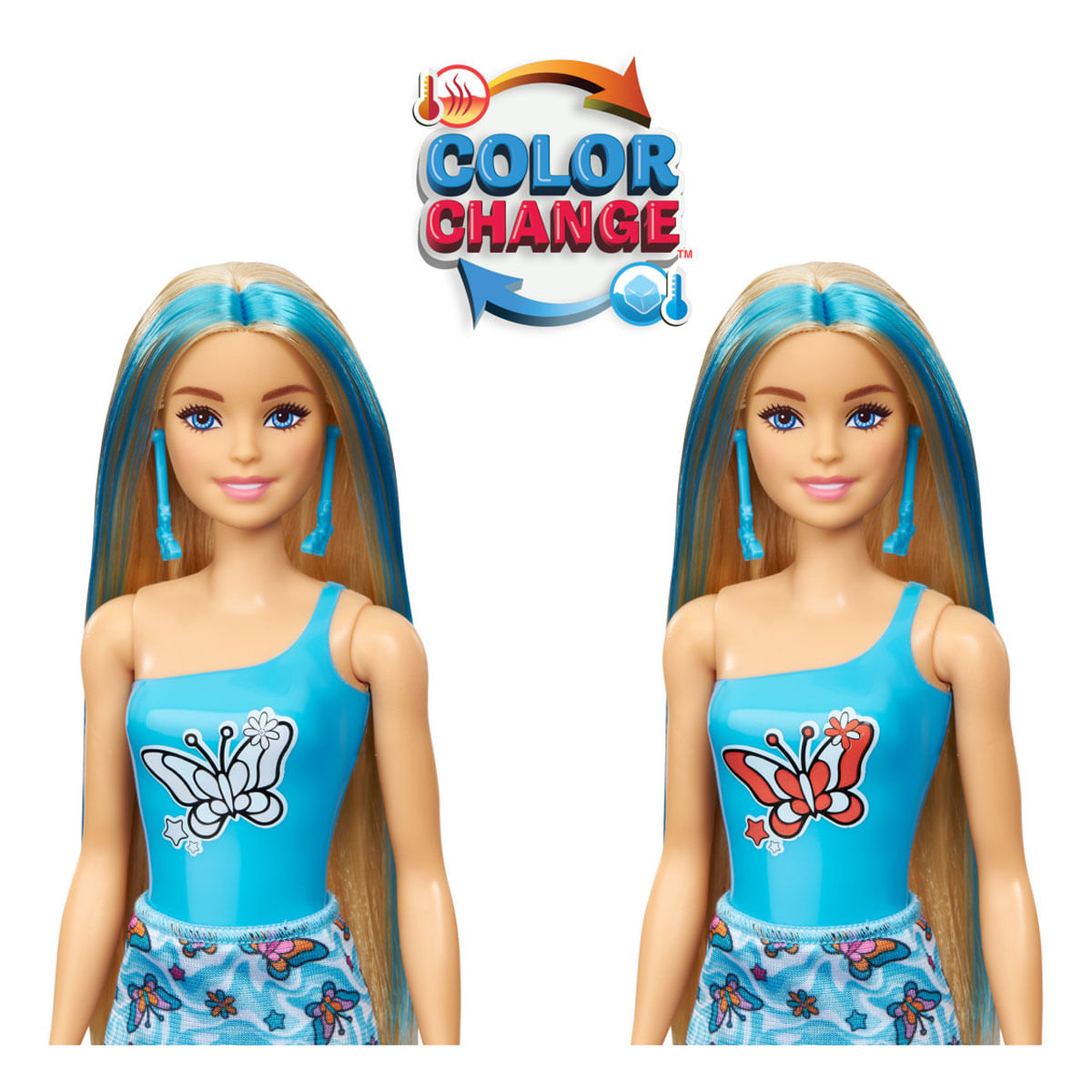 Barbie Color Reveal Muñeca Colores del Arcoíris Chedraui