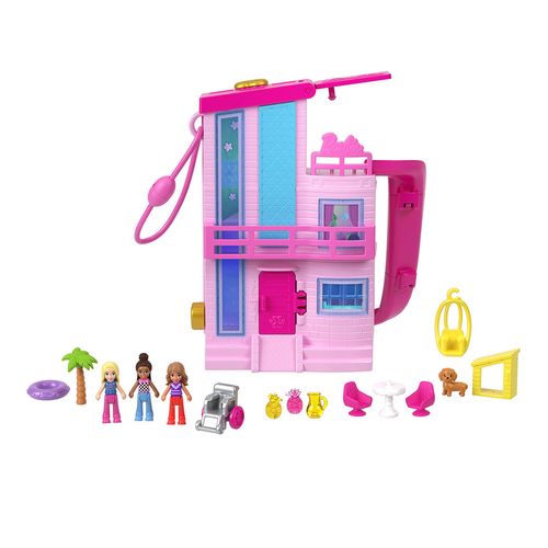Juego Barbie y Polly Pocket