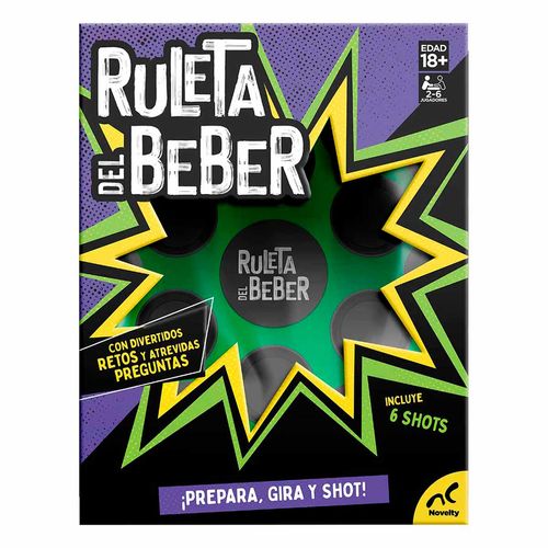 Juego De Mesa Novelty Ruleta del beber