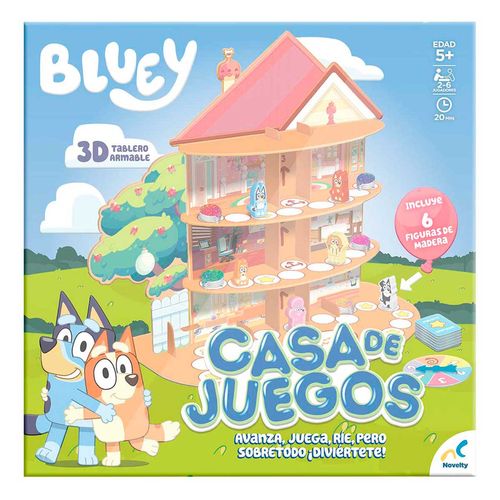 Juego De Mesa Bluey Casa de juegos