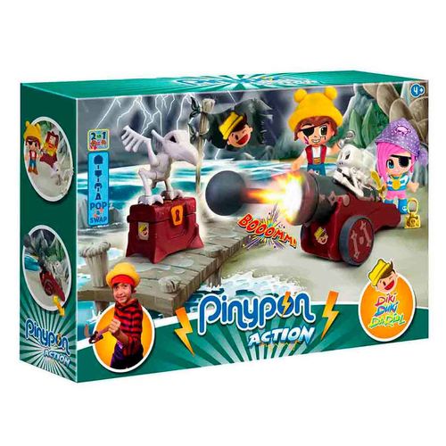 Figura Pinypon Action CañonPirata