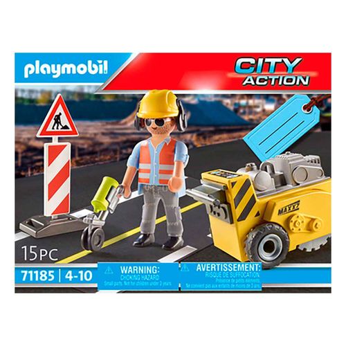 Set Playmobil Trabajador construccion