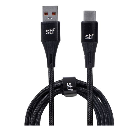 Cable STF USB Tipo C Carga Ultra Rápida ST-A36830 Negro