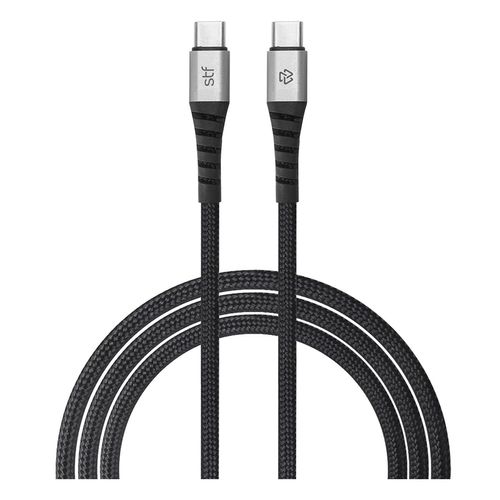Cable STF Tipo C 30W Carga Ultra Rápida ST-A77156 Negro