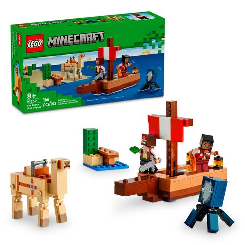 Armable Lego El Viaje en el Barco Pira