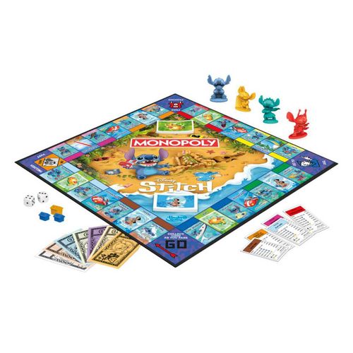 Juego de Mesa Monopoly Disney Stitch