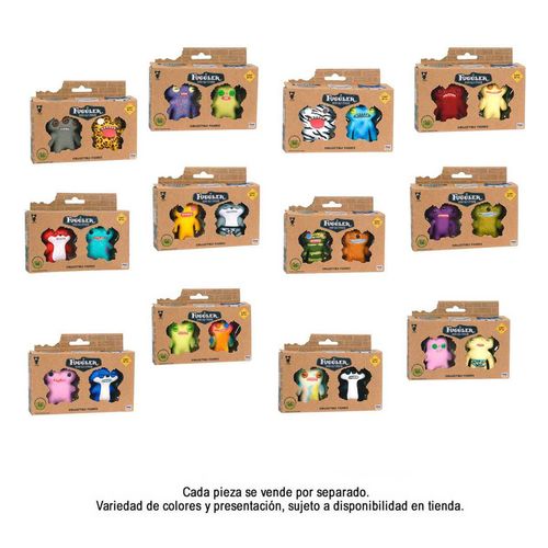 Figura Fuggler Collectible Figures 2 Pack FUG01000