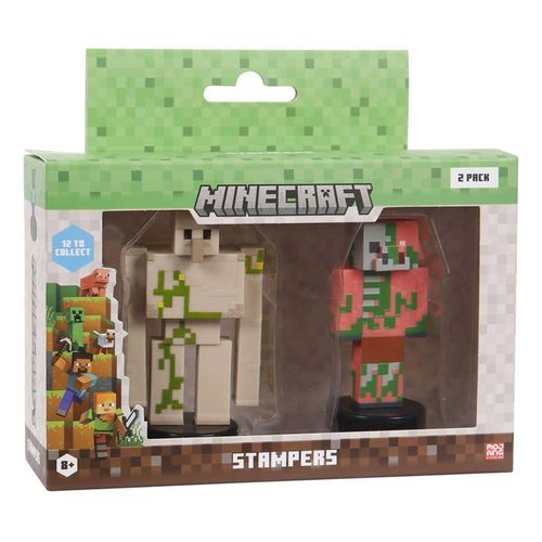 Figura Minecraft Stampers 2 Pack Window Box MNC18000